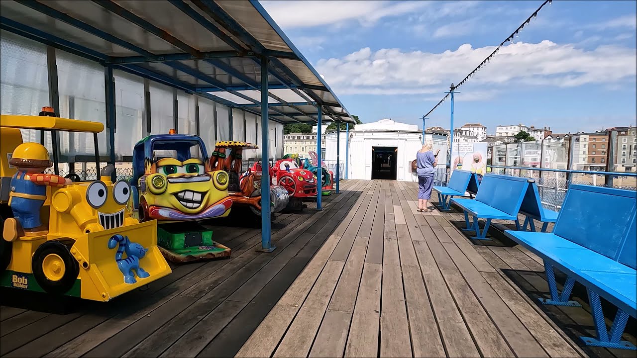 Virtual Walk - Sandown Pier - Isle Of Wight - Platinum Jubilee Weekend - June 2022 | kittikoko #iow
