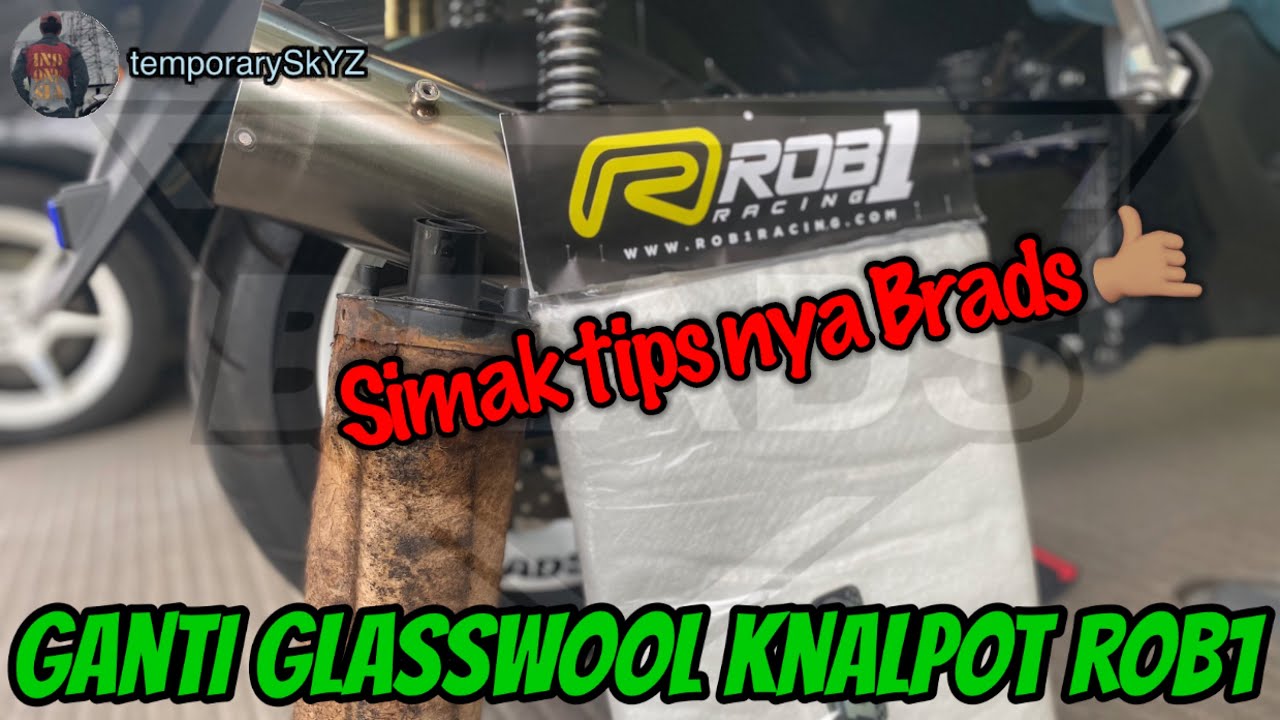 Cara ganti glasswool knalpot Rob1. Ini tipsnya__Project iseng-iseng - Yamaha All New NMAX 2020 #69