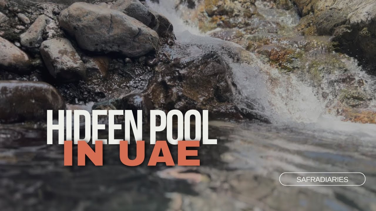 Discover the secret hidden pool in UAE | Masafi Rain Waterfalls | Safradiaries
