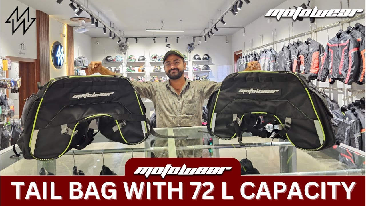 MOTOWEAR - TAIL BAG 72L Capacity