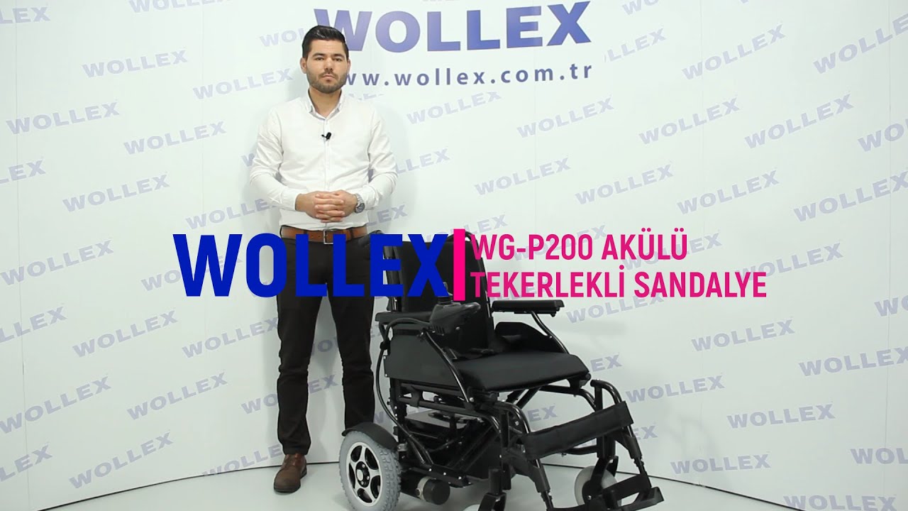 WOLLEX WG-P200 Akülü Tekerlekli Sandalye Kullanımı