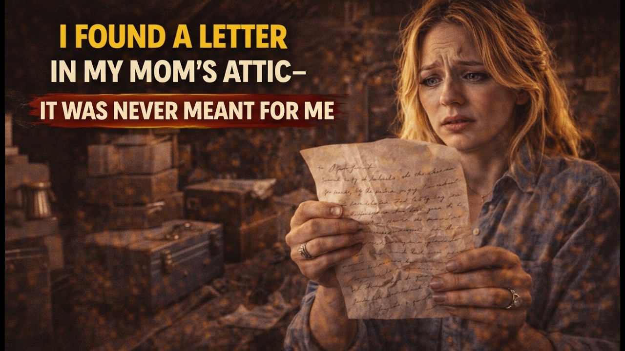 I Found a Letter in My Mom’s Attic… It Wasn’t for Me. Family Drama