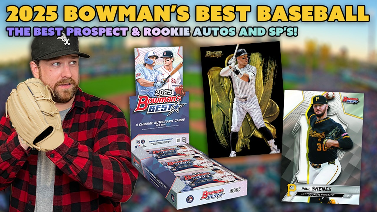 HUGE Red Rookie HIT| 2025 Bowman's Best Baseball Box Opening & Giveaway