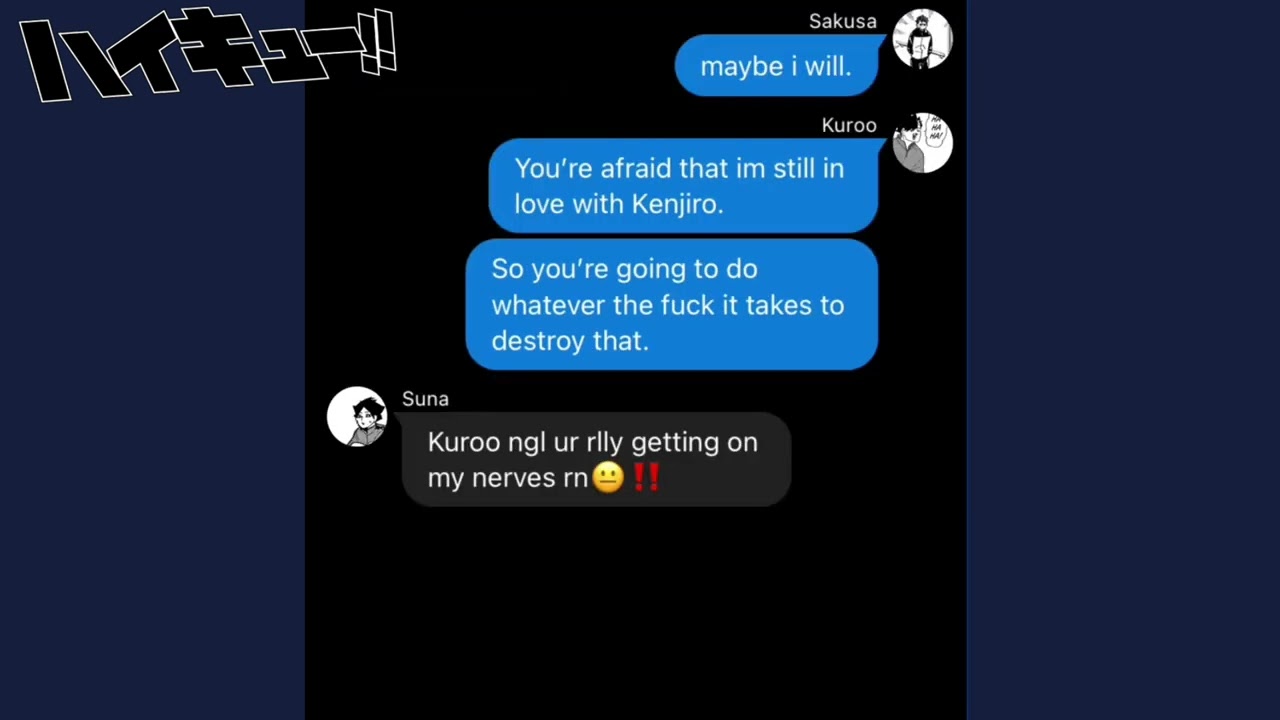 Cassie and Nate’s argument || Haikyuu x Euphoria || Skit