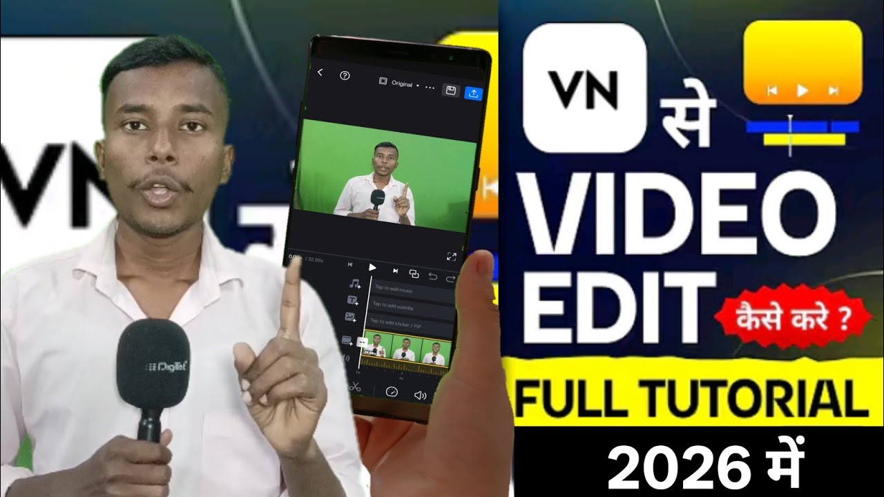 VN App Se Video Editing Kaise Kare | Vn Video Editor Full Tutorial | Vn se kaise edit kare video 
