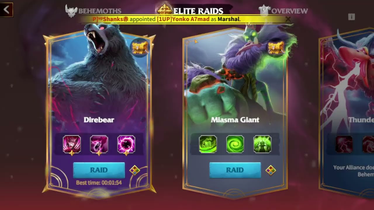 1UP Elite Miasma Giant | SoS2 Winter is Upon Us | Call of Dragons