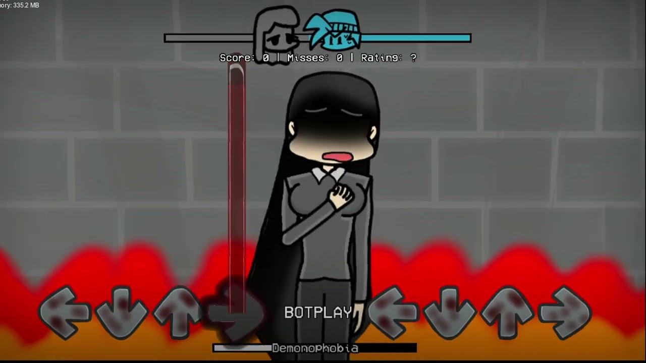 Scrapped song for FNF VS Eyes The Horror Game (Demonophobia) Friday NIght Funkin'