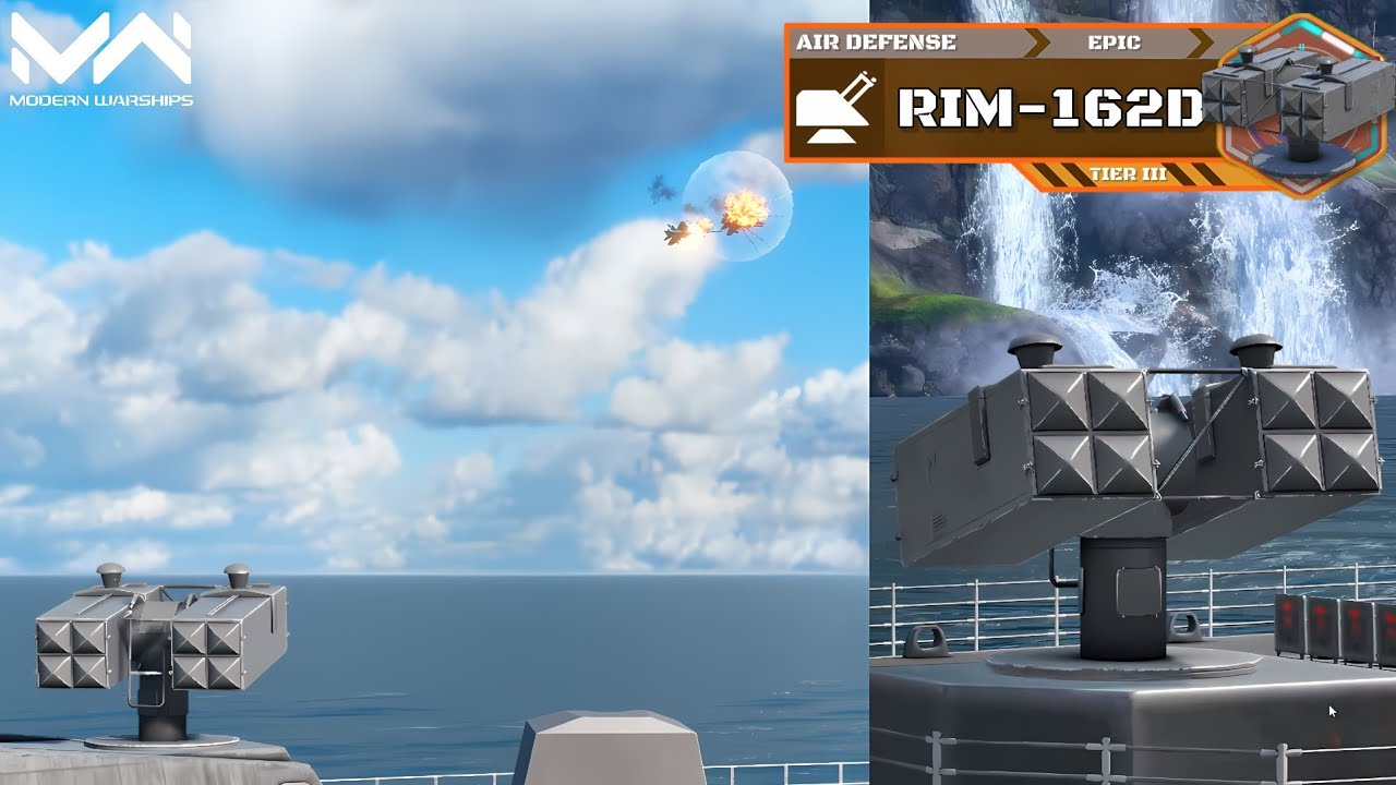 RIM-162D Missile Based Air Defense | Hearts on Fire Gold Pass Main Rewards | Modern Warships