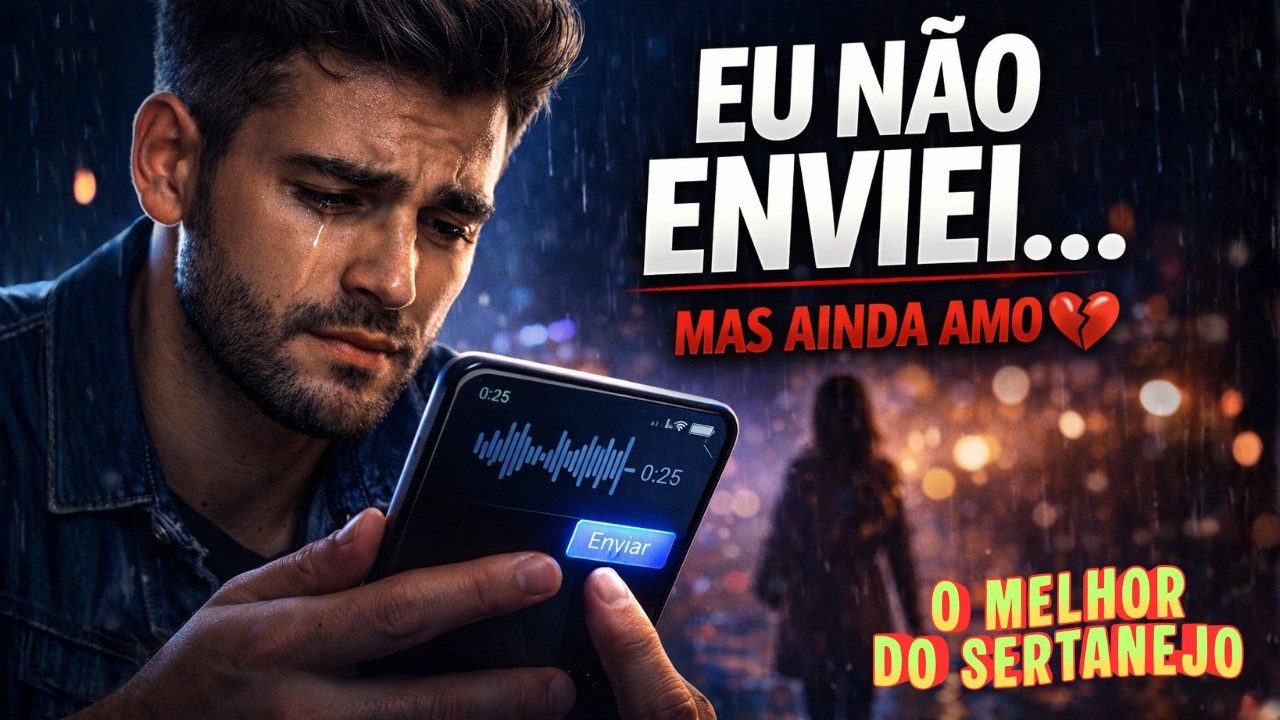 ÁUDIO QUE EU NÃO ENVIEI – A MÚSICA SERTANEJA QUE VAI TE FAZER MANDAR MENSAGEM AGORA 💔🔥