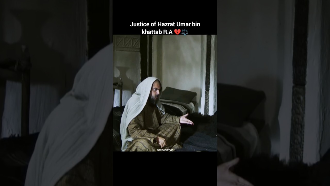 Hazrat Umar R.A Justice ⚖️🔥 #shorts