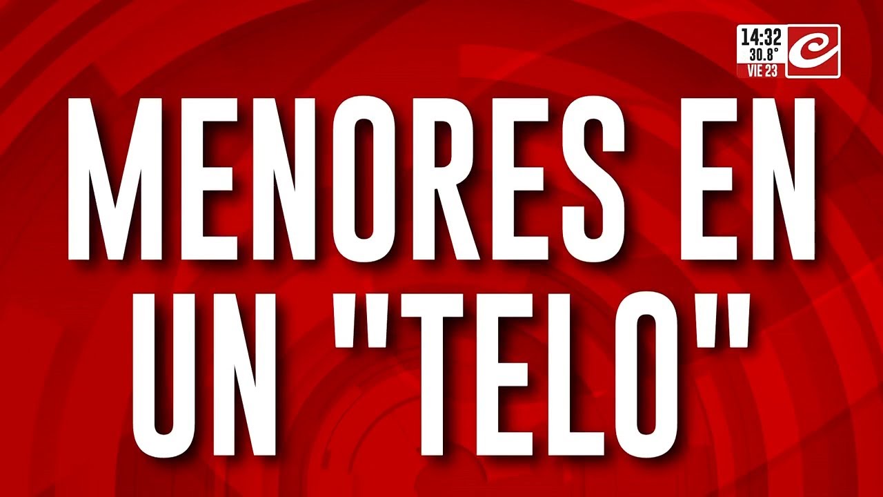 Menores en un 