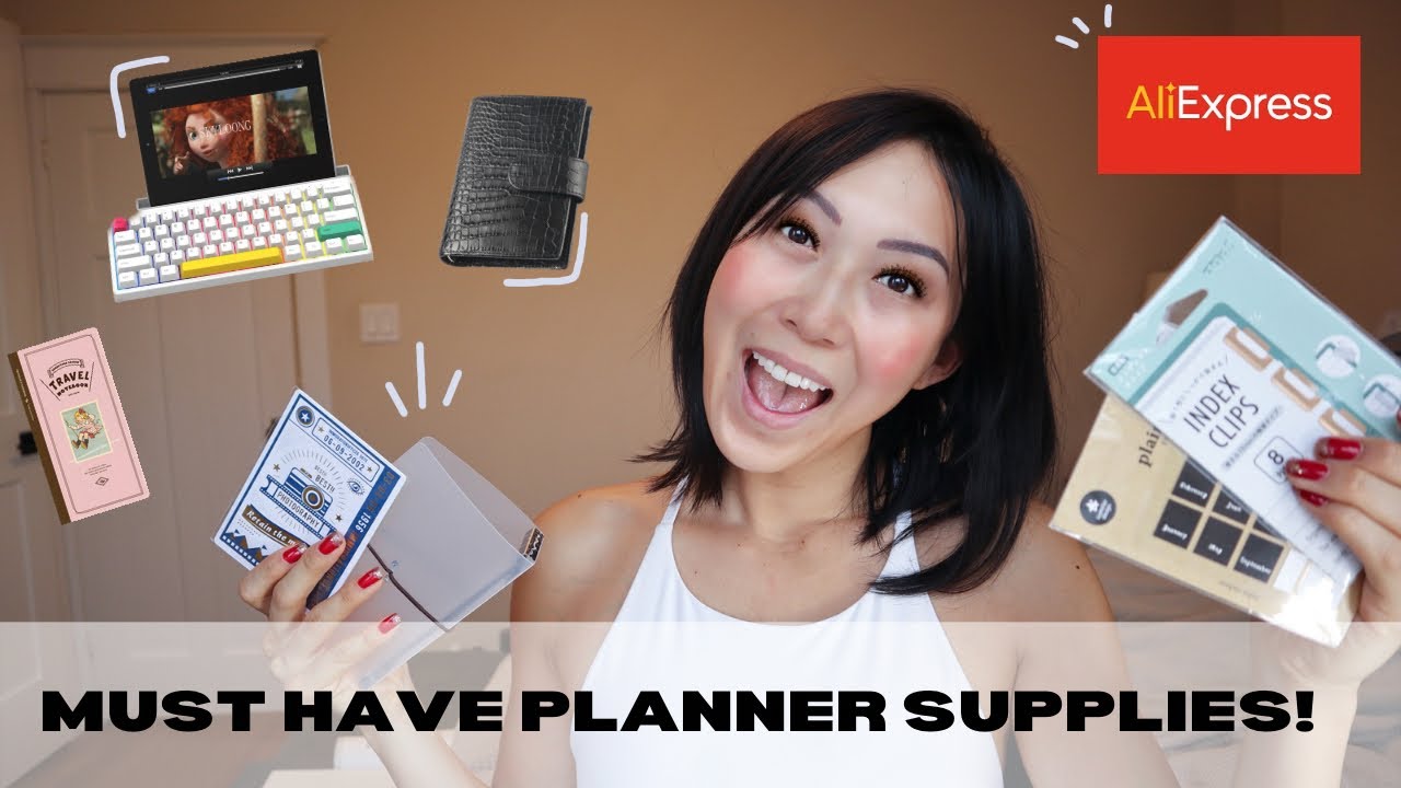 MUST HAVE Planner Supplies from AliExpress | Things I ACTUALLY USE in my planner!