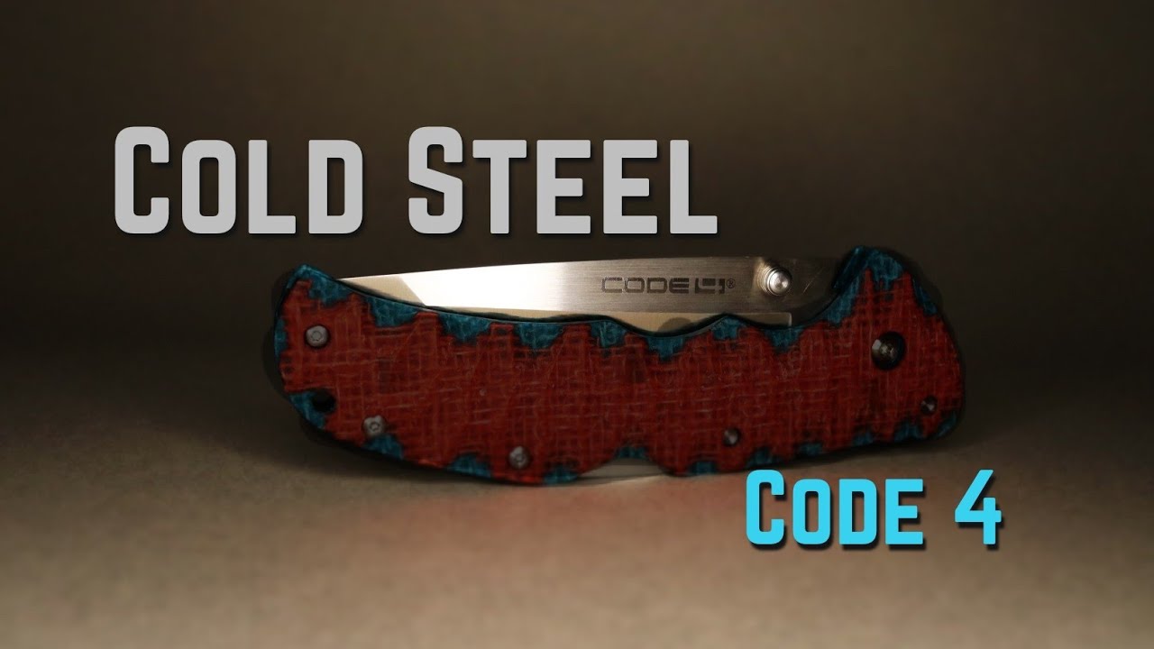 Cold Steel Code 4 с индивидуальными чешуйками из мешковины!!! 
