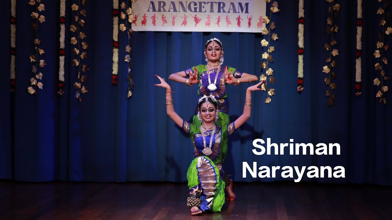 Shriman Narayana- Bharathanatyam Arangetram 💙 | Swathi.M | A.R.Seetha.