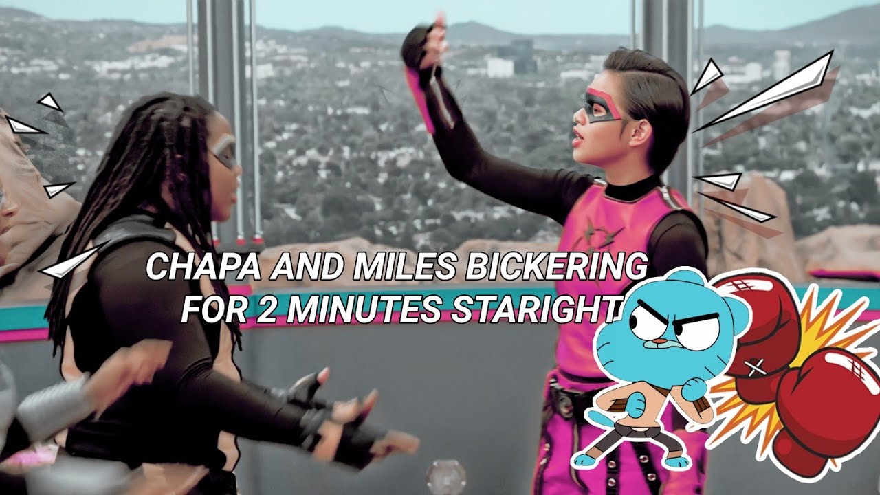 Chapa and Miles bickering for 2 minutes straight- Danger Force *repost*