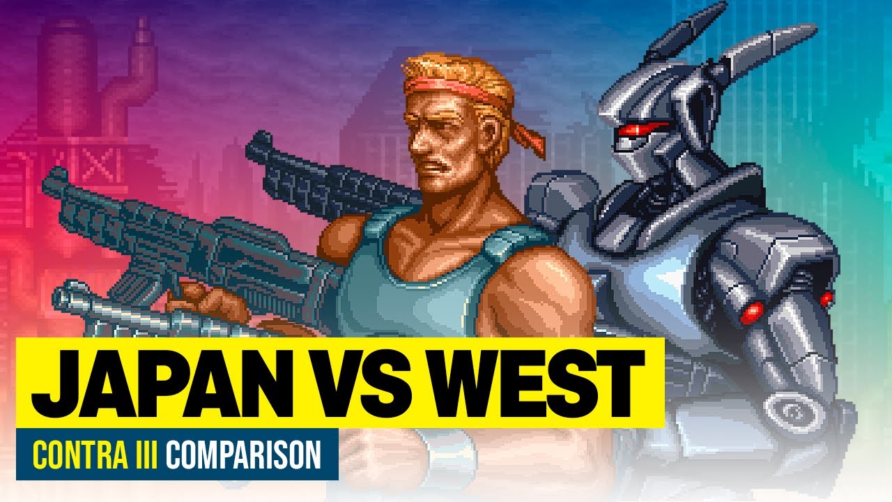 The Censorship in Contra III: The Alien Wars (All Regional Differences)