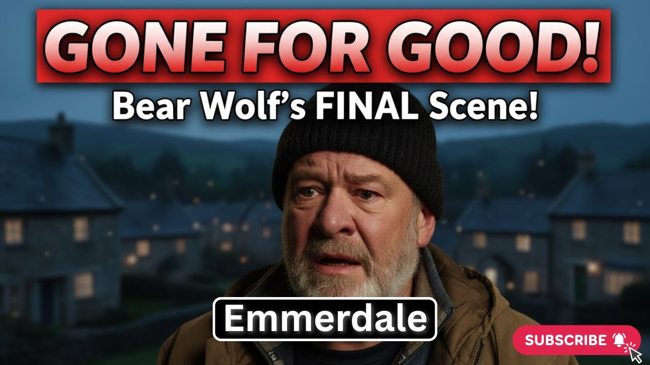 Bear’s Gone for Good! | Emmerdale