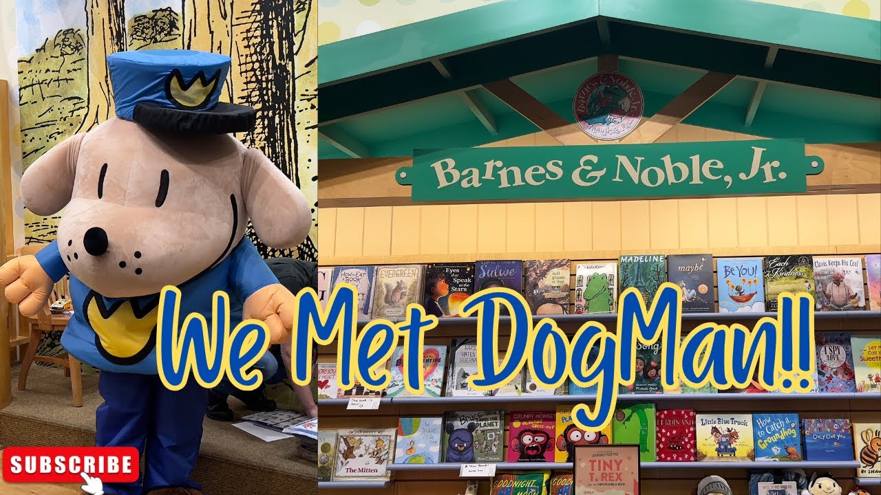 Join the Fun: Dogman Meet & Greet at Barnes & Noble!