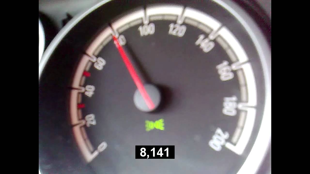 Opel Corsa D 2010 101 PS Accelerations 0-60, 0-100 km/h