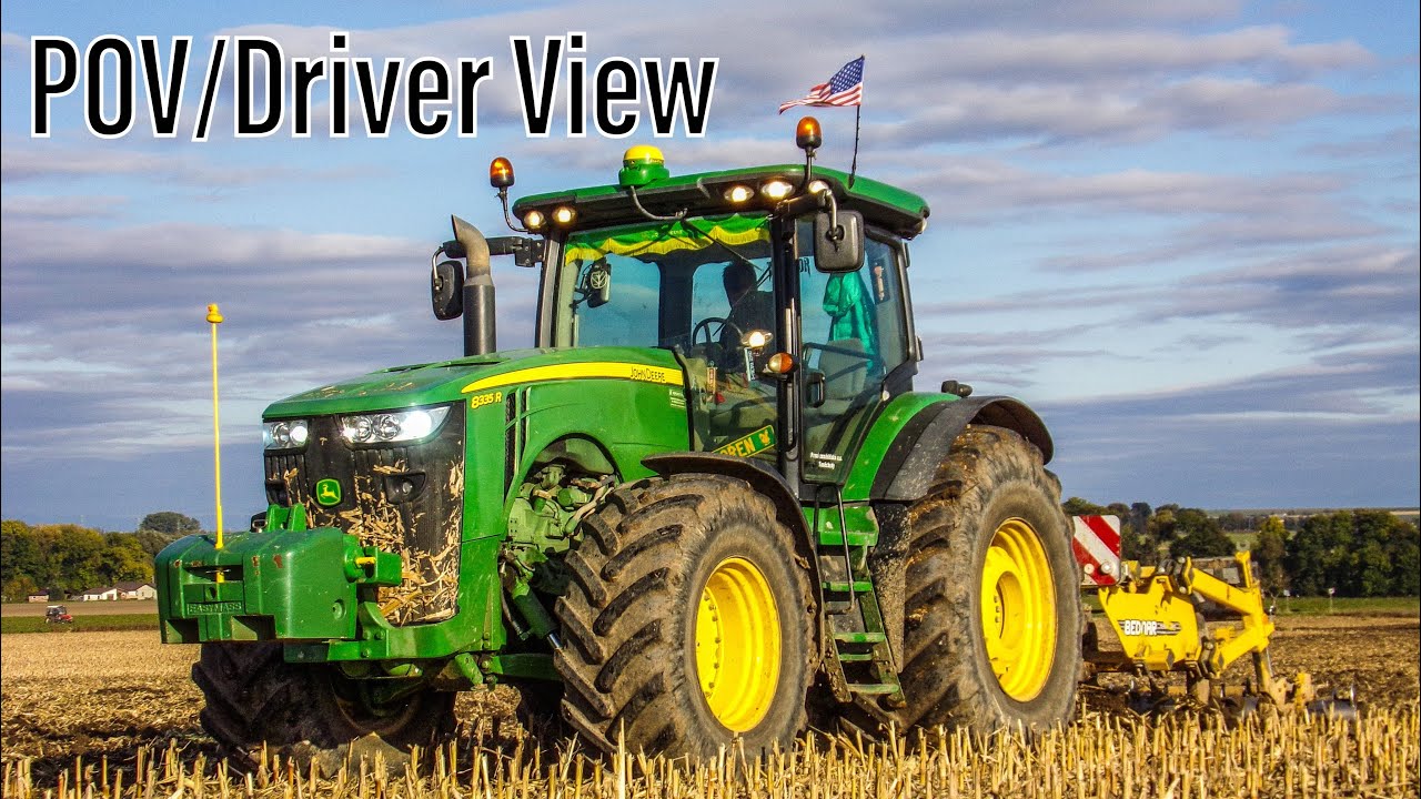 POV/Driver View Podrývání 2024 I John Deere 8335R & Bednar Terraland TN 3000 HD7R💚💛🇺🇸