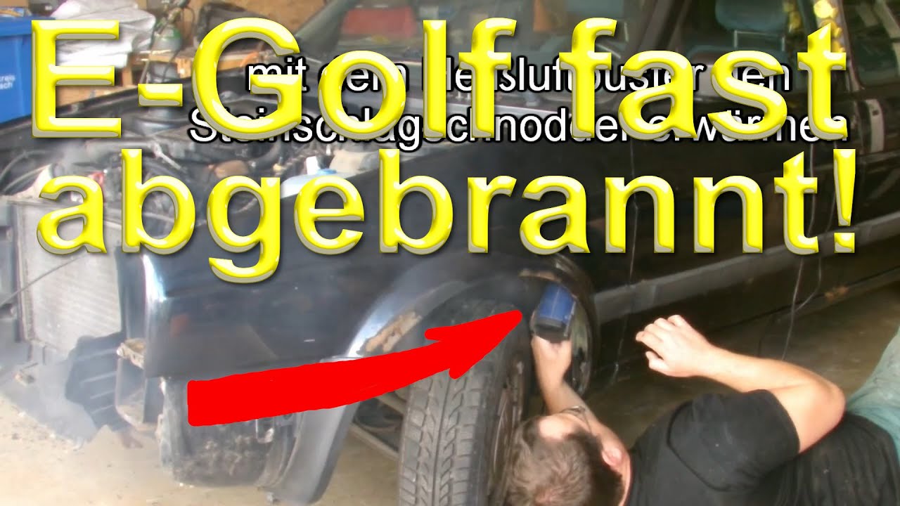 E-Golf im Eigenbau 01 - Ich überlebe nur knapp!