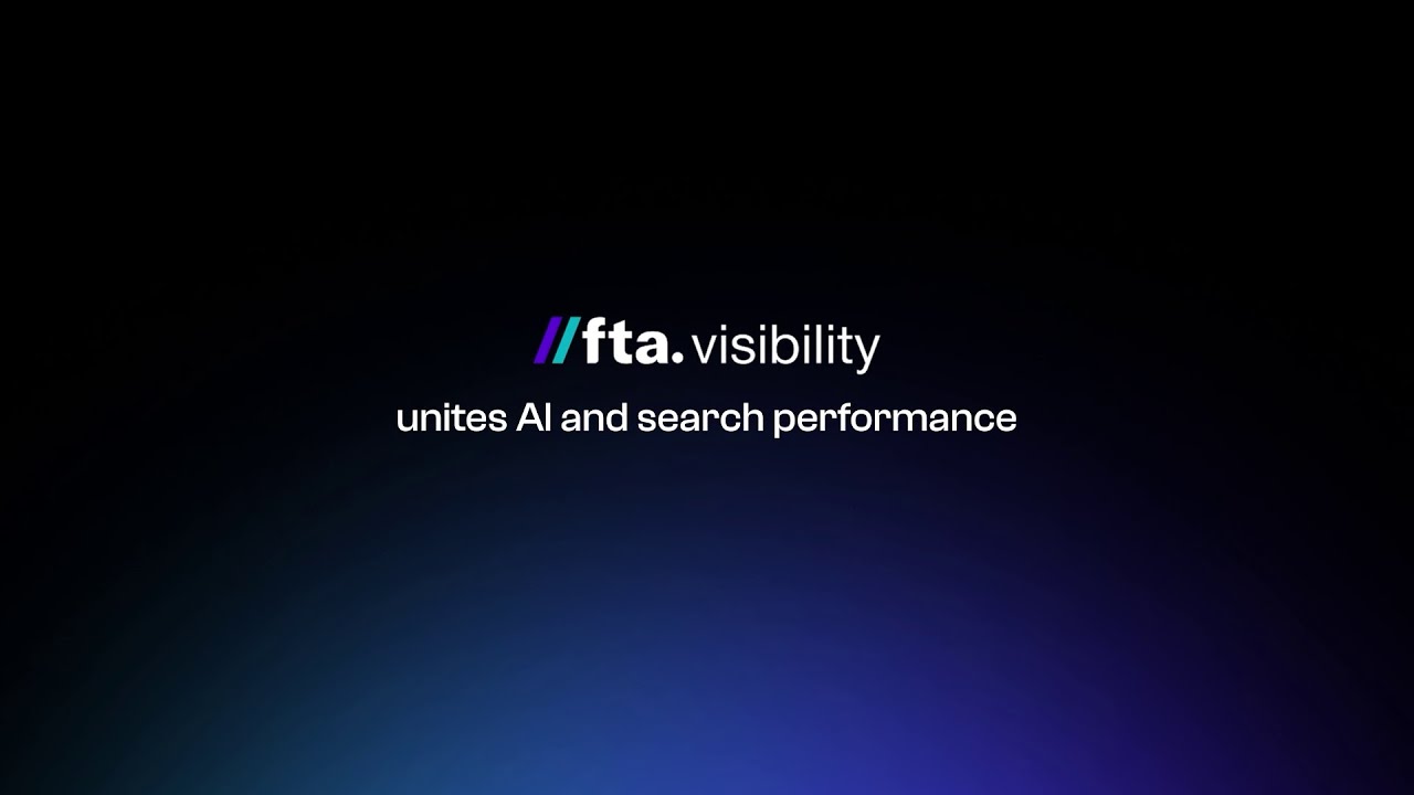fta.visibility tool: See GSC signals, GA4 outcomes, and AI-driven visibility in a single view.