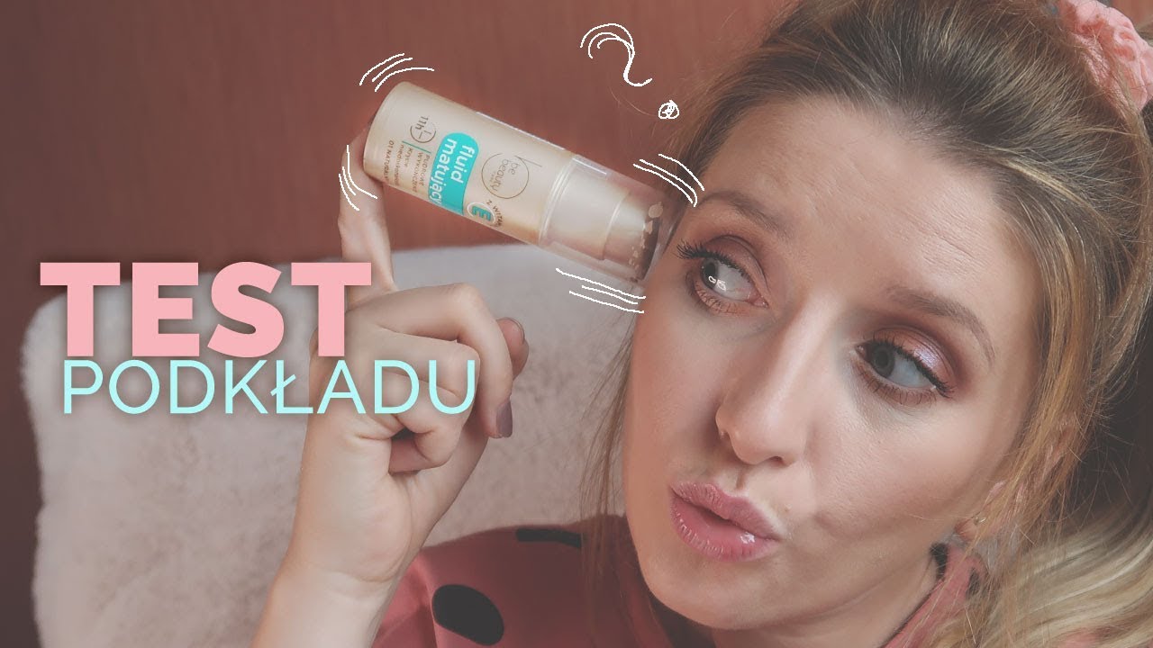 TEST PODKŁADU Z BIEDRONKI || BE BEAUTY FLUID MATUJĄCY || Aniko Vlog
