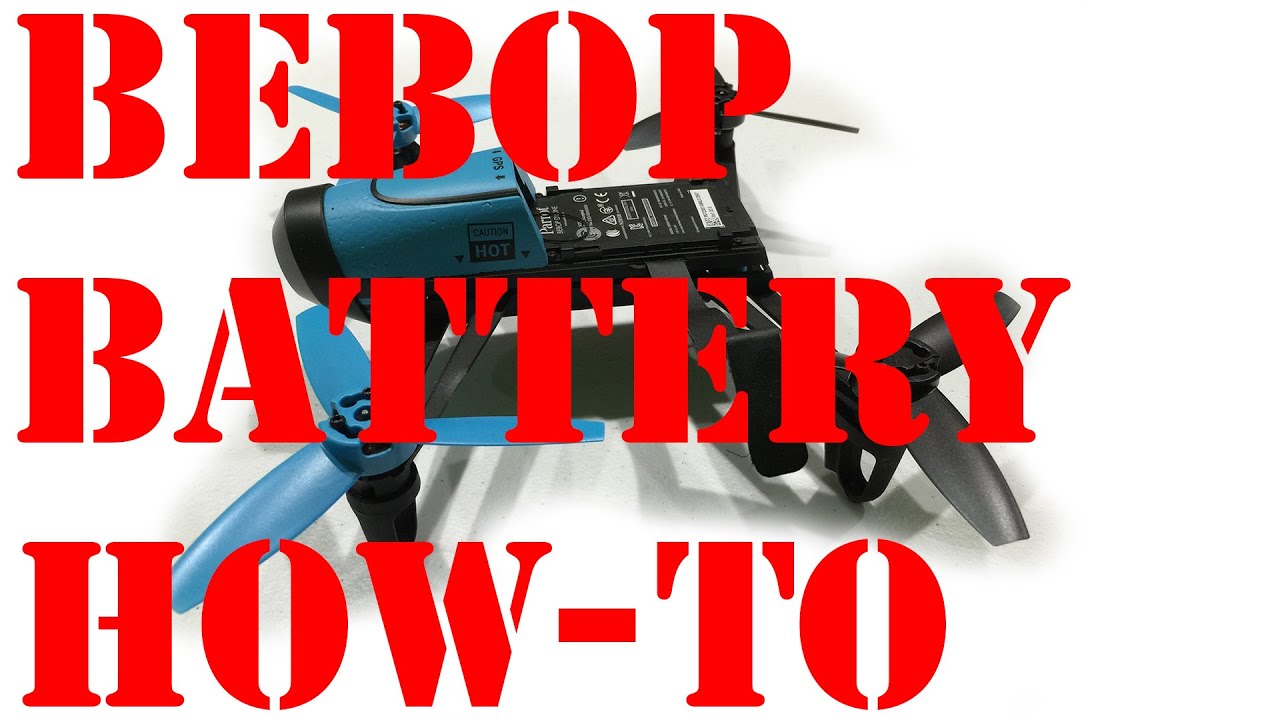 How to Attach Parrot Bebop Battery