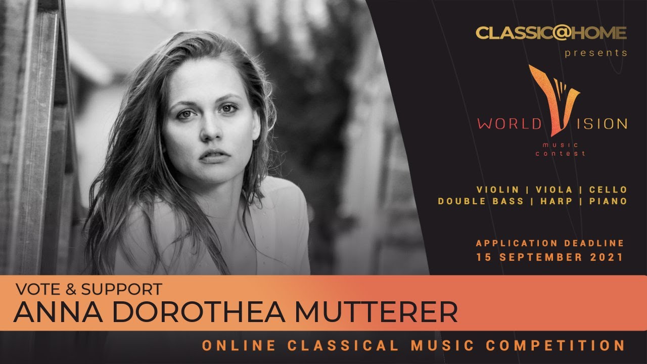 Anna Dorothea Mutterer - Violin - Germany -  Regional level - Worldvision 2021