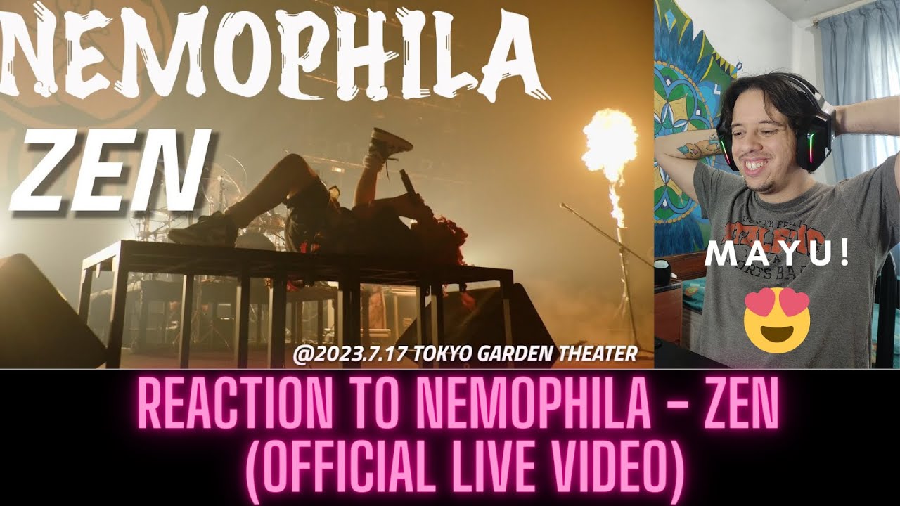 FIRST TIME REACTION / ANALYSIS! TO NEMOPHILA - ZEN (OFFICIAL LIVE VIDEO)