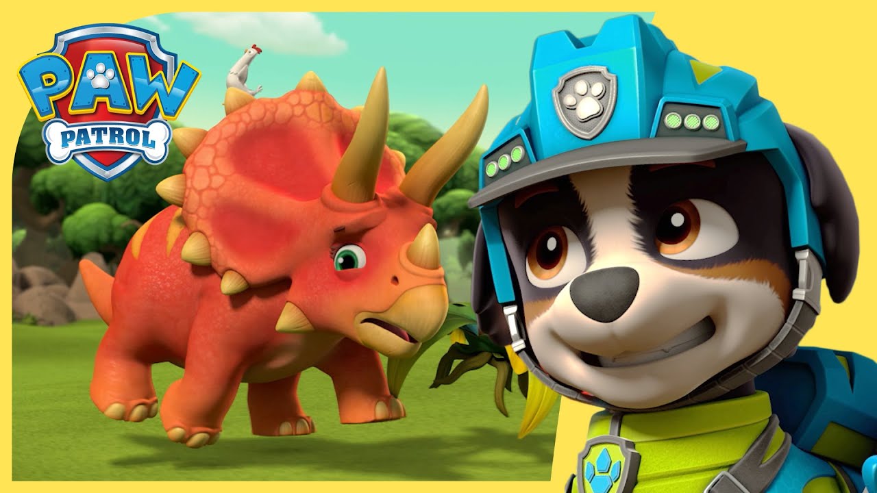 Over 1 Hour of Dino Rescues 🦖 | PAW Patrol | Cartoons for Kids