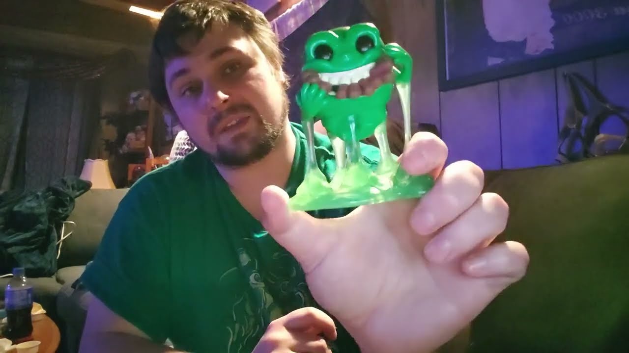 Slimer with hotdogs POP Figure