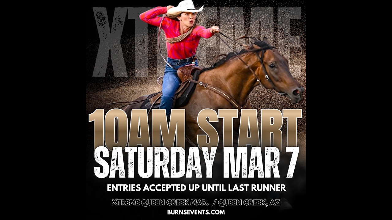 Xtreme Queen Creek Performance 2a of 3 #barrelracing
