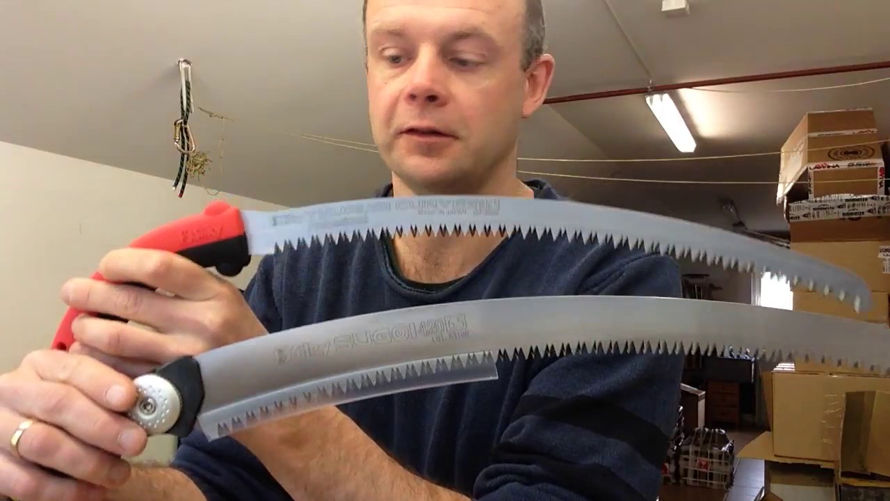 Silky Tsurugi 375 nowość - porównanie piły ręcznej do innych modeli
