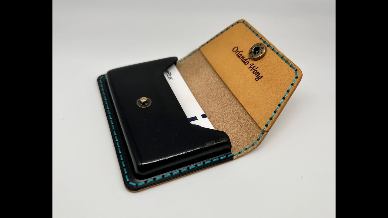 Kydex and Leather Business Card Wallet / Case