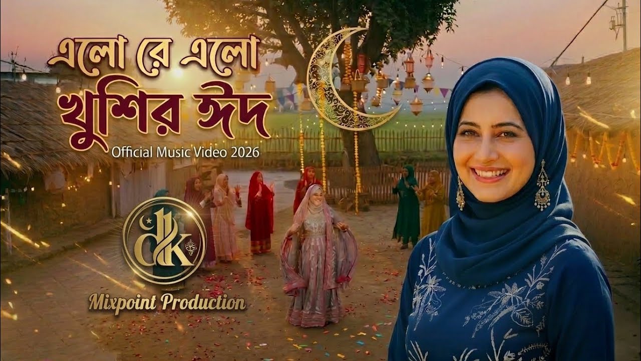 Elo Re Khushir Eid | ও মোর রমজানের ঐ রোজার শেষে এলো রে এলো খুশির ঈদ |New Eid Song 2026|DK MixPoint