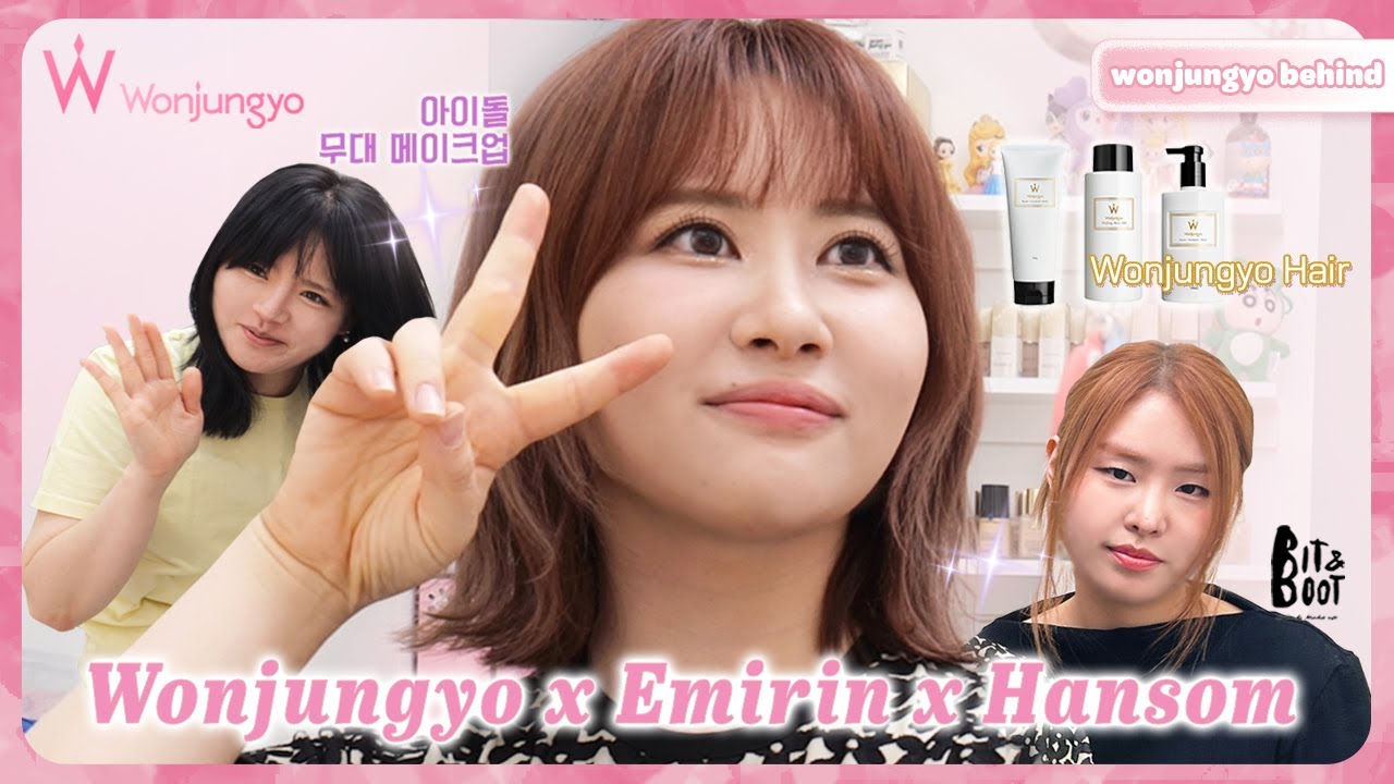 WONJUNGYO x Emirin x Hansom | Makeup & Hair Collaboration | Behind The Scene