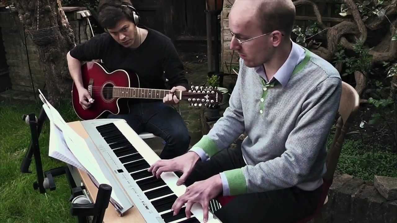 Tristram Theme - Diablo (12 String guitar and Piano)