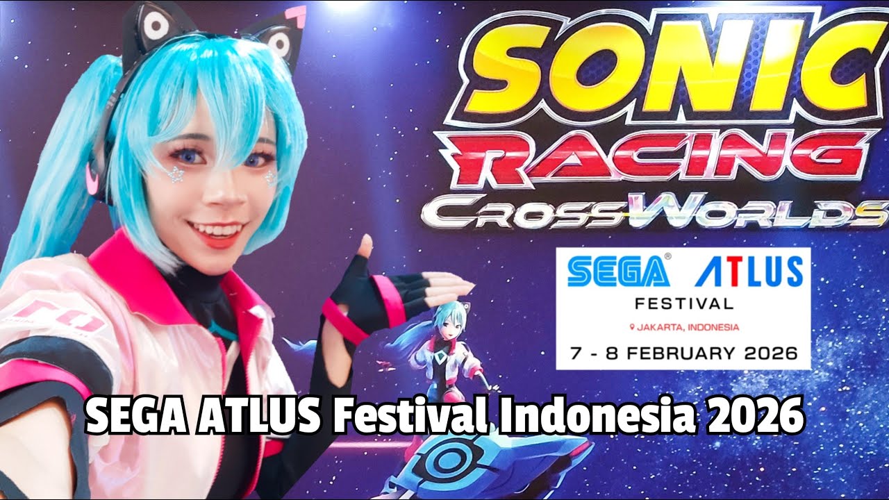 SEGA ATLUS Festival Indonesia 2026 (Cosplay Vlog)