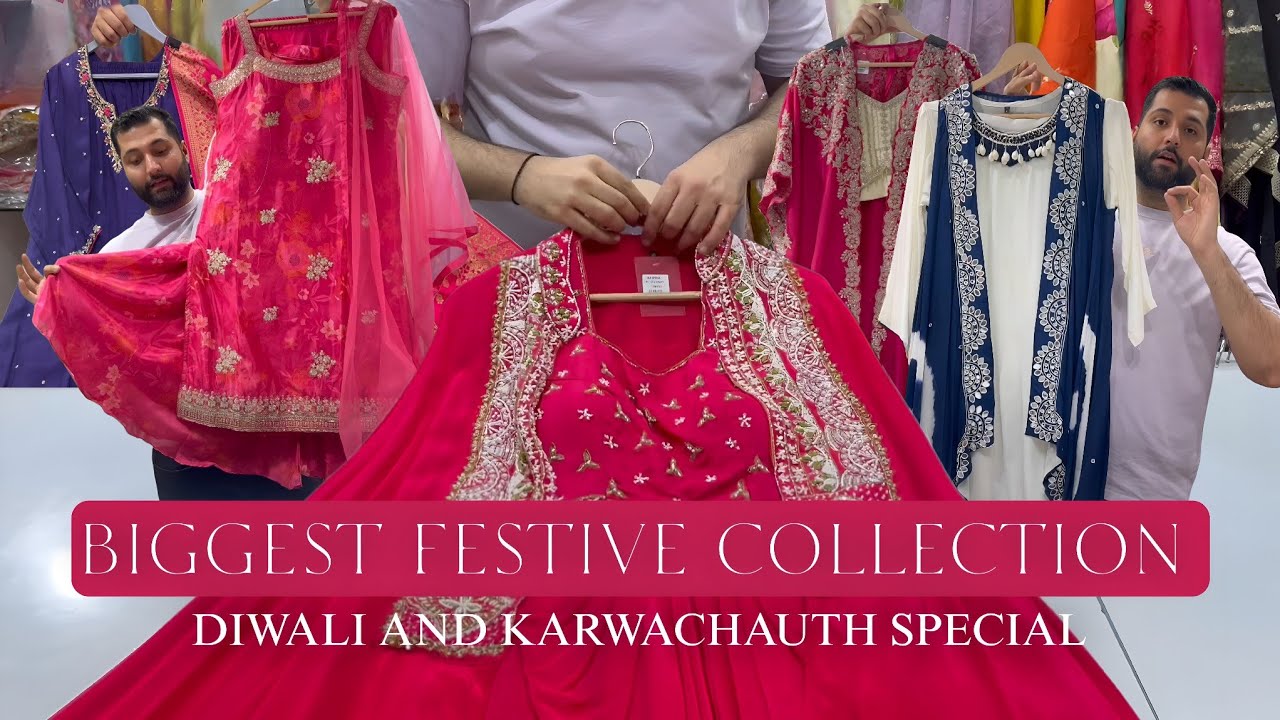 ✨ Karwa Chauth & Diwali 2025 Collection 😍 Premium Suits at Wholesale Prices! | Aainaa Collection