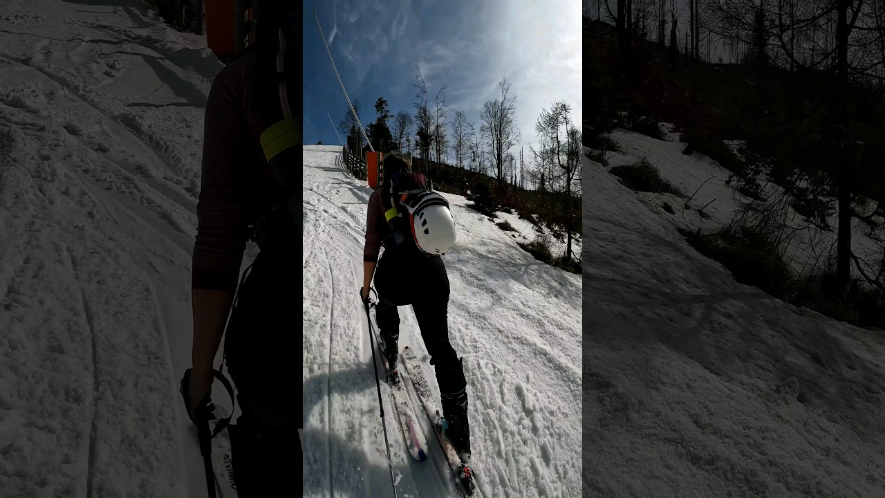 To był idealny dzień na skitury! Pozdrawiamy z Beskid&oacute;w ✌ #shorts #skitouring #ski #beskidy #szczyrk