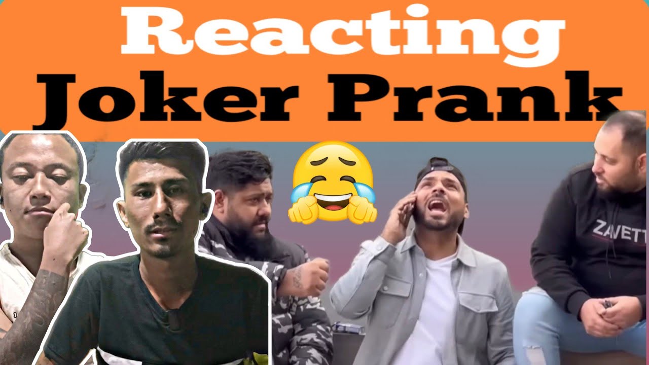 REACTION ON FUNNY JOKER PRANK😂| Bhutan 🇧🇹 @SekrayVlog