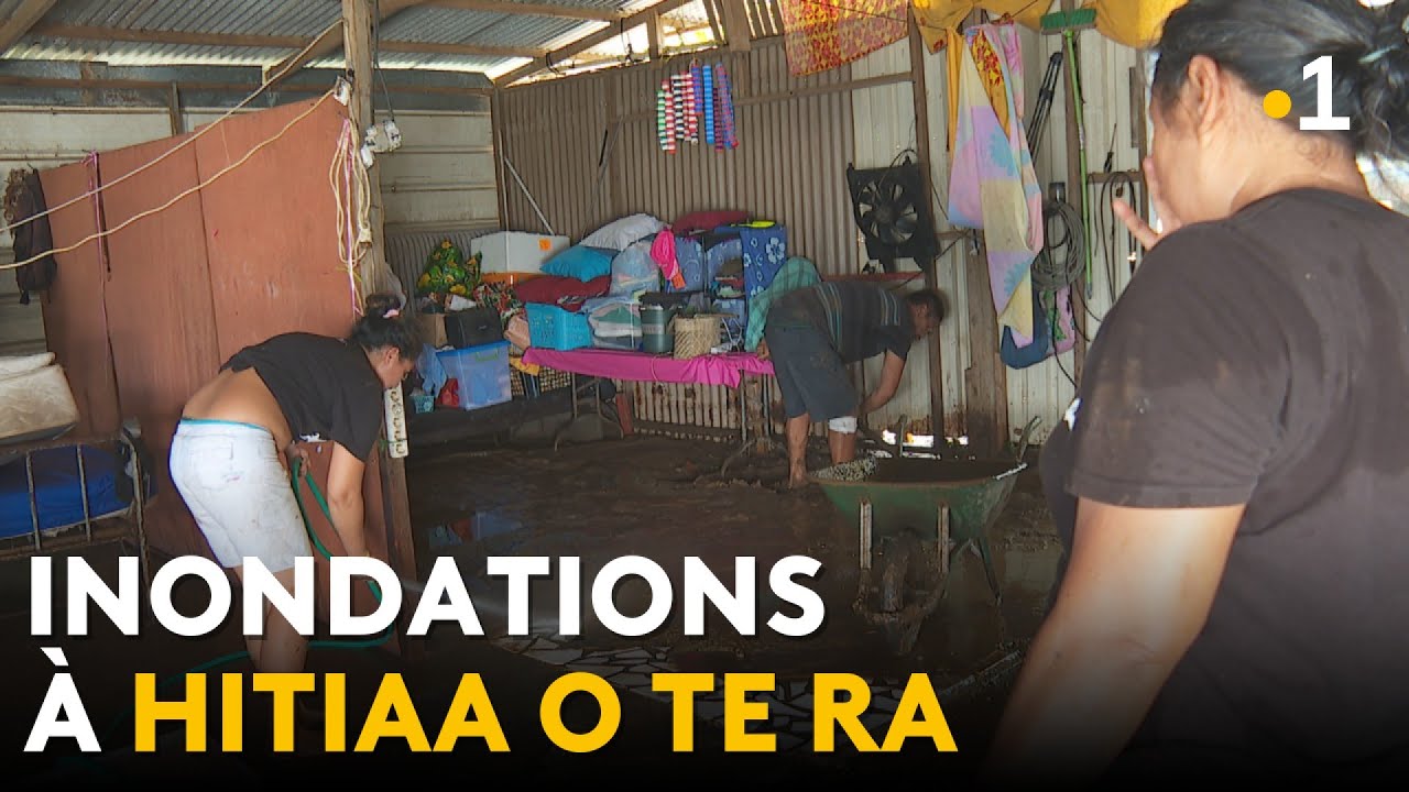 Une trentaine de familles sinistrées après des inondations à Hitiaa o te ra