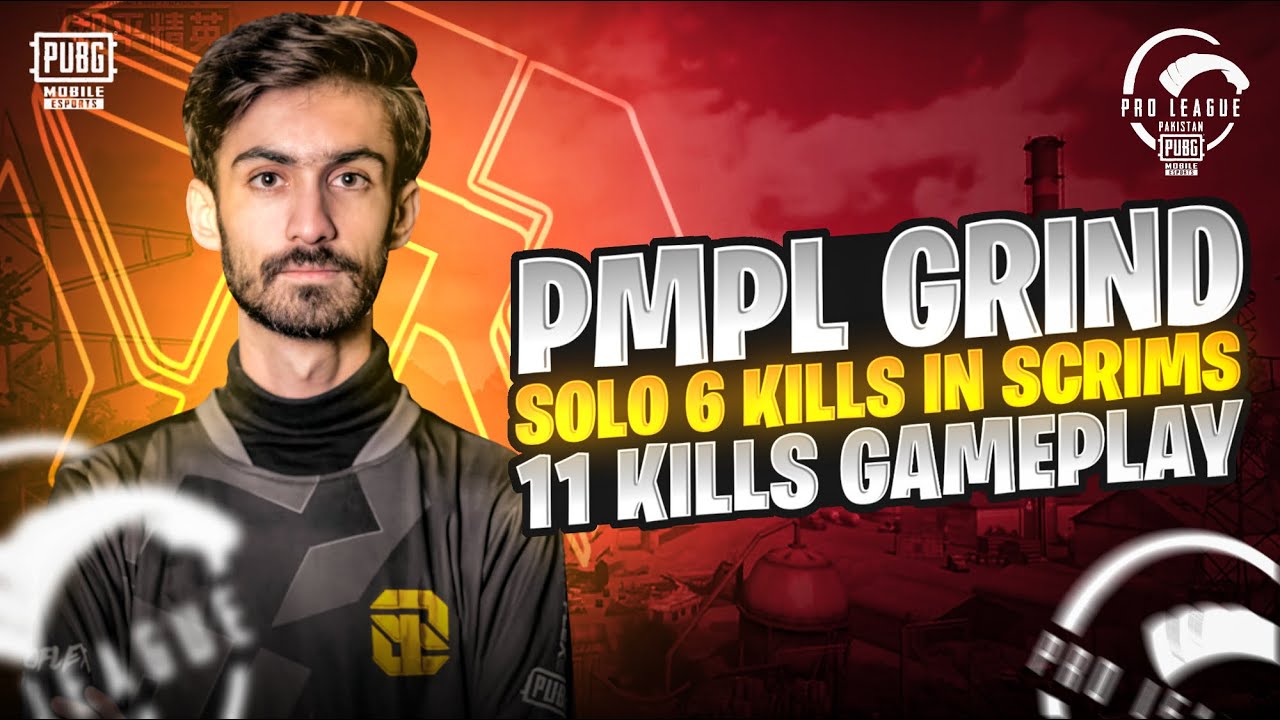 PMPL GRIND SOLO 6 KILLS 12 KILL GAMEPLAY | i8 UZM |