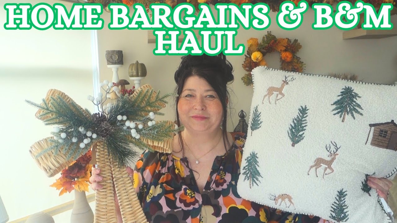 **NEW IN** CHRISTMAS AT HOME BARGAINS & B&M
