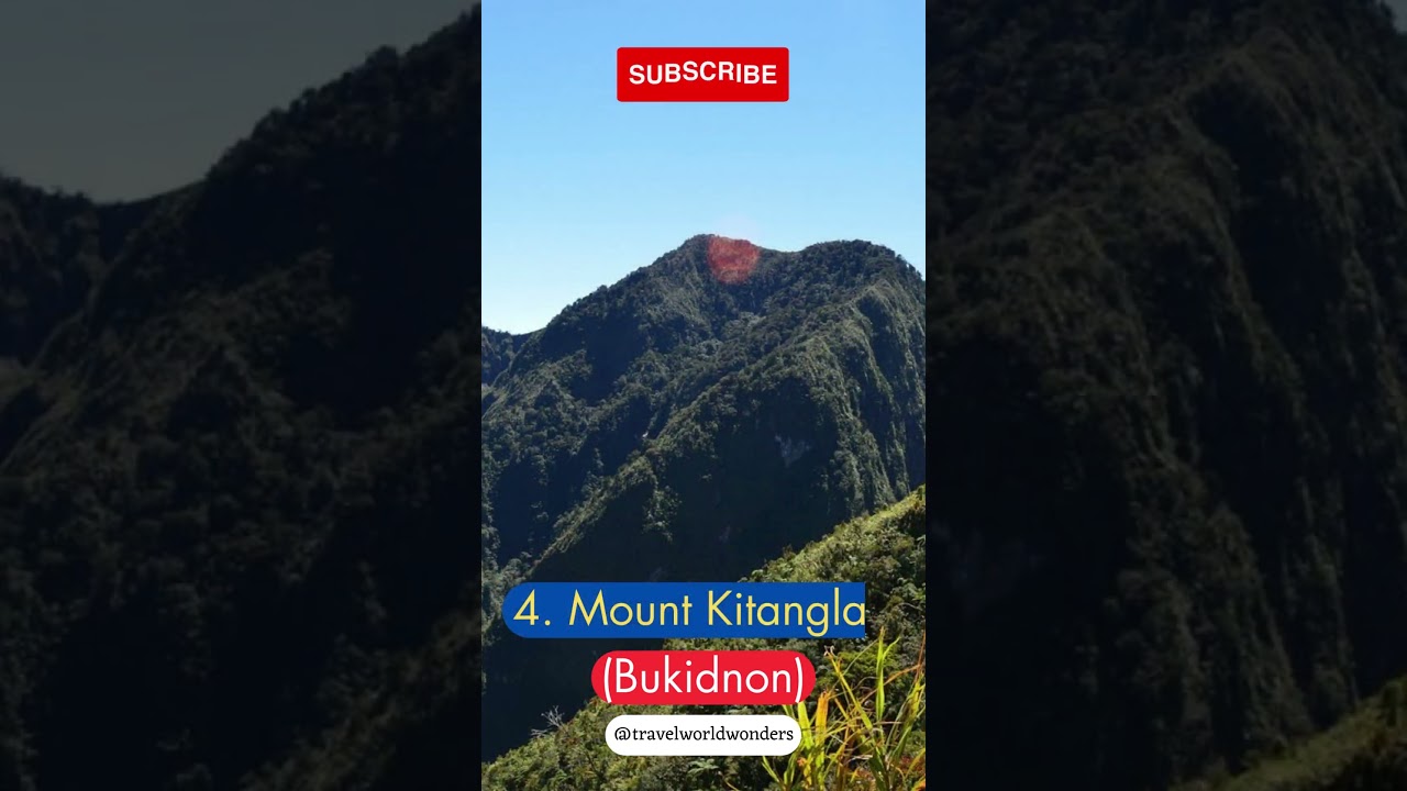 5 Best Mountains In  The Philippines! #travel