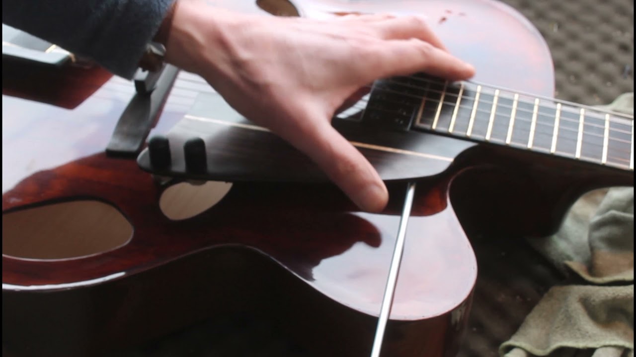 Mounting the pickguard 2
