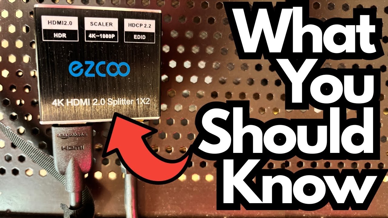 Что вам следует знать о разветвителе Ezcoo (разветвитель HDMI 2.0 4K)