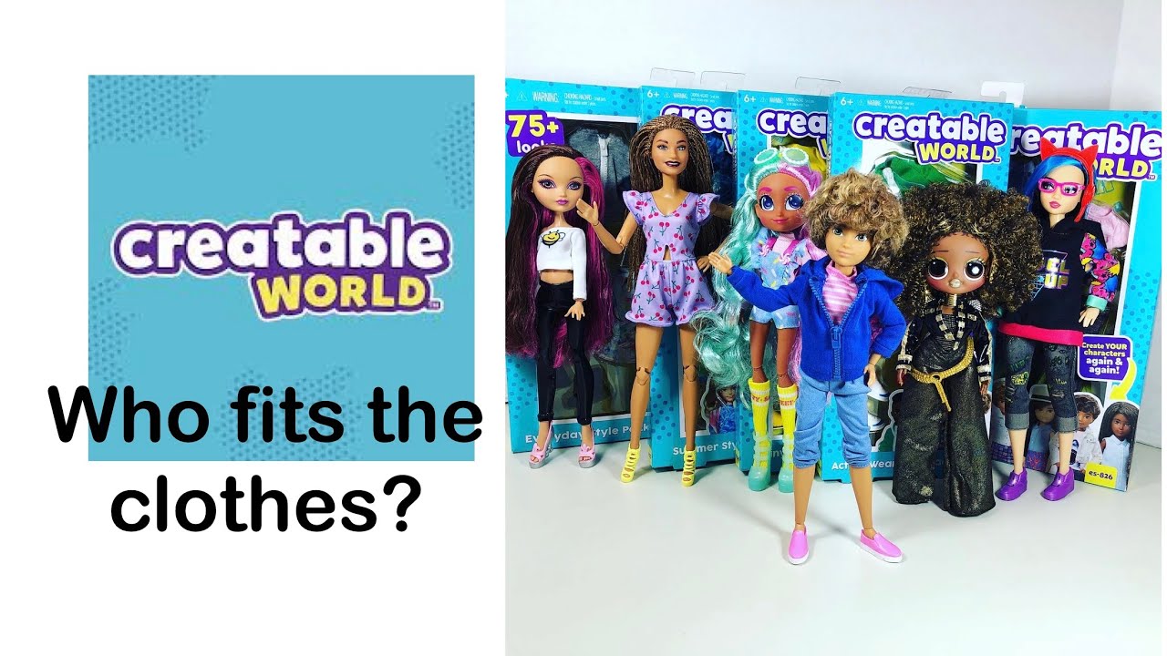Creatable World Doll Style Packs: What other dolls fit best?