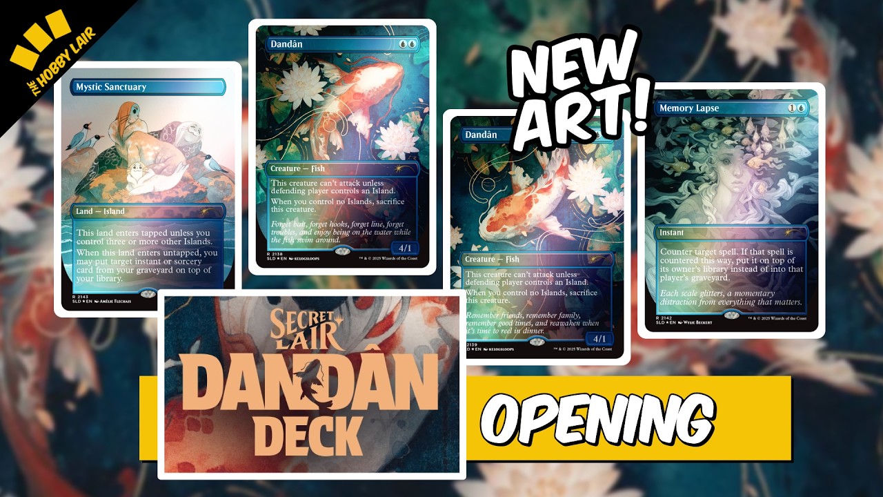 NEW Dan Dan MTG Secret Lair Opening! Crazy Fast Shipping Speed 🚀